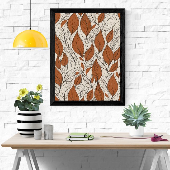 Einfach und elegant: "Rustikale Herbstleaves" Poster (Von Creator hochgeladen)