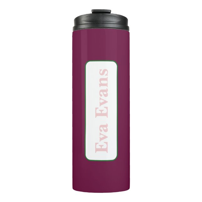 Einfach und elegant thermosbecher (Vorderseite)