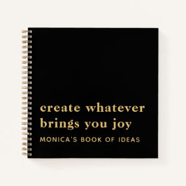 Einfach und individuell 2 Motivierend Zitat Gold S Notizbuch