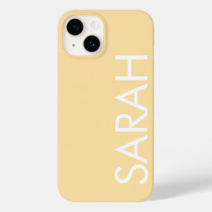 Einfach und modern, klassisch Cream COLOR Case-Mate iPhone 14 Hülle