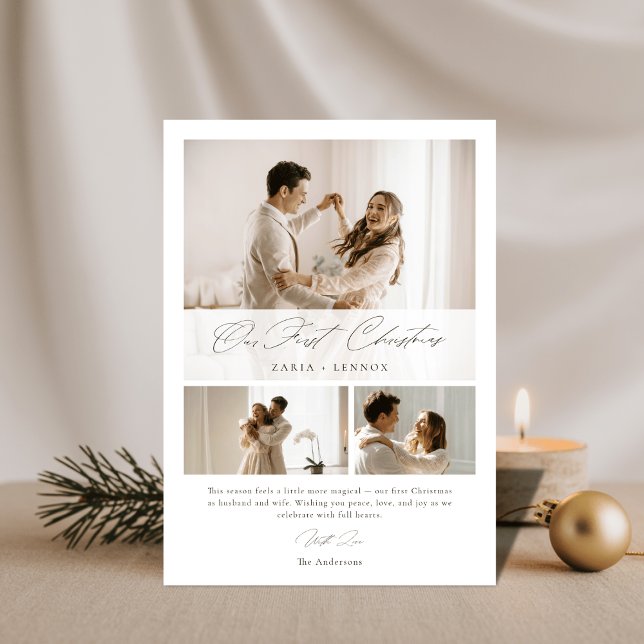 Einfach unser erstes Weihnachten Elegant Script 3  (Von Creator hochgeladen)