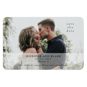 Einfach Us Foto Hochzeit Termin vormerken Magnet