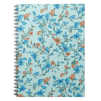 Einfach Vintage: Florales Stoffmuster Notizblock