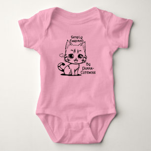 Einfach von Purrr-Kutness begeistert Baby Strampler
