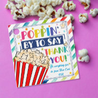 einfach vorbei sagen Dank Popcorn Freiwilligen