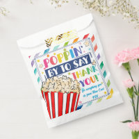 einfach vorbei sagen Dank Popcorn Freiwilligen