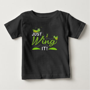 Einfach warten - Grasshopper Behalte, Zitat zu pro Baby T-shirt