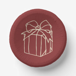 Einfach Weihnachtskollektion - vorhanden Pappteller