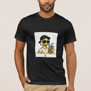 Einfach weiter quaken Lustige Ente Eiscaffeeliebha T-Shirt