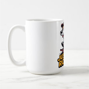 Einfach Weiterrollen – Funky Skate Dog Edition Kaffeetasse