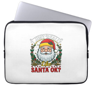 Einfach Wirklich Wie Santa Ok Weihnachten Claus St Laptopschutzhülle