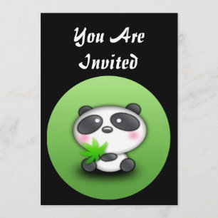 EINFACH ZU KUNST - Einladung von Panda Bear