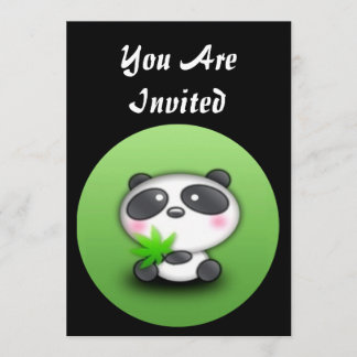 EINFACH ZU KUNST - Einladung von Panda Bear