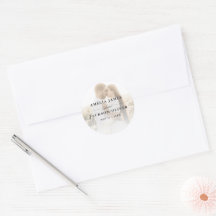 Einfache 2-Foto-Overlay-Kalligrafie-Hochzeit 