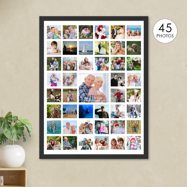 Einfache 30-Foto-Collage Poster (Von Creator hochgeladen)