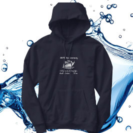 Einfache 40. Jubiläums-Kreuzfahrt Alaska Personali Hoodie
