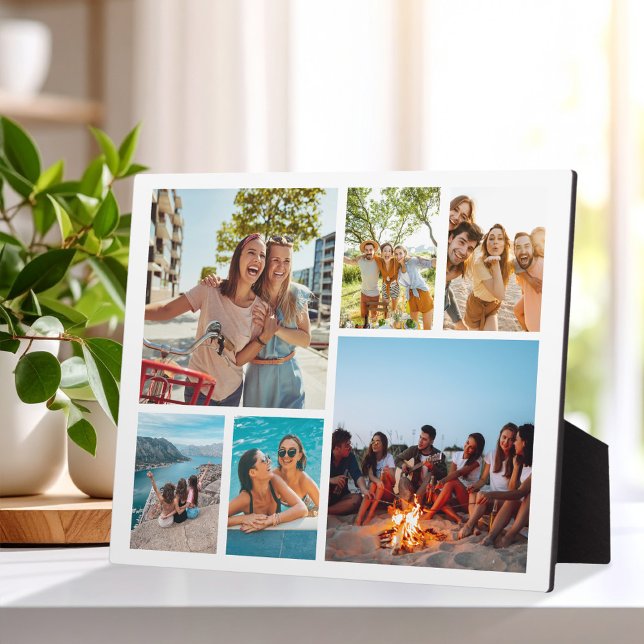 Einfache 6-FotoCollage Fotoplatte (Von Creator hochgeladen)