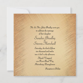 Einfache, aber elegante Einladung zur Hochzeit