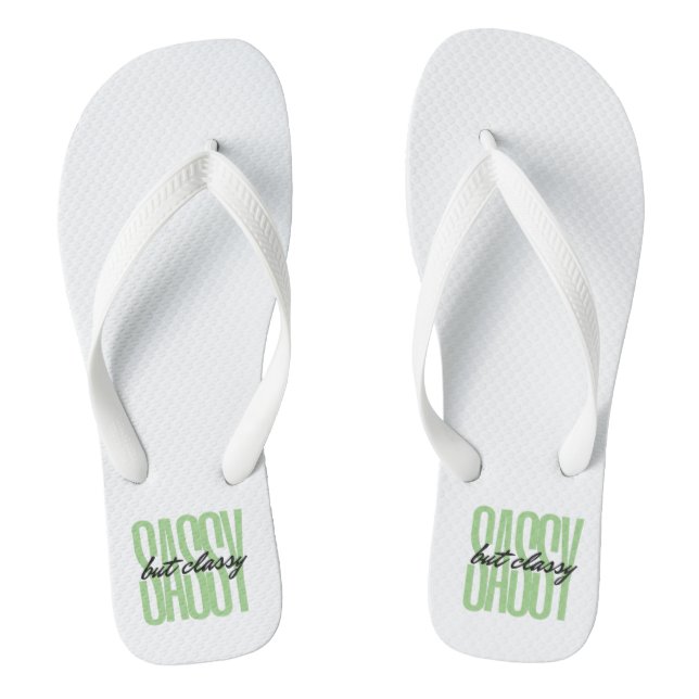 Einfache, aber klassische Verbindung von Flip Flop (Fußbett)