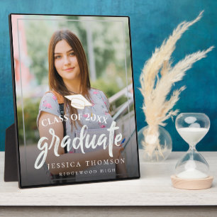 Einfache Abschluss-Ankündigung der Klasse 2023 Fot Fotoplatte