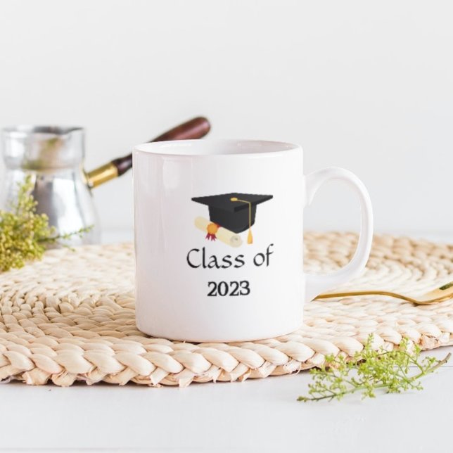 Einfache Abschluss-Feier Kaffee Tasse (Von Creator hochgeladen)