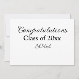 Einfache Abschluss Gratulationen minimalen Zusatz  Feiertagskarte