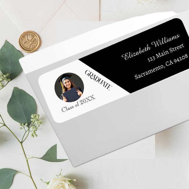 Einfache Abschluss Schwarz/Weiß (Von Creator hochgeladen)