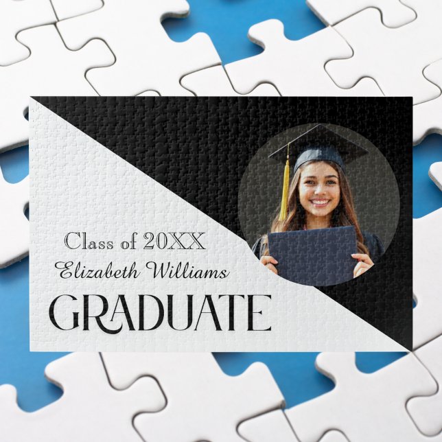 Einfache Abschluss Schwarz/Weiß Puzzle (Von Creator hochgeladen)