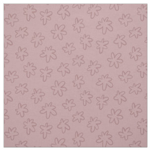 Einfache Abstrakte Blume mit rosa Hand Stoff