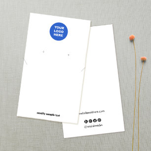 Einfache Add-Logo-Neckleckling-Grafikkarte