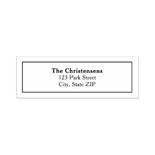 Einfache Adresse Permastempel