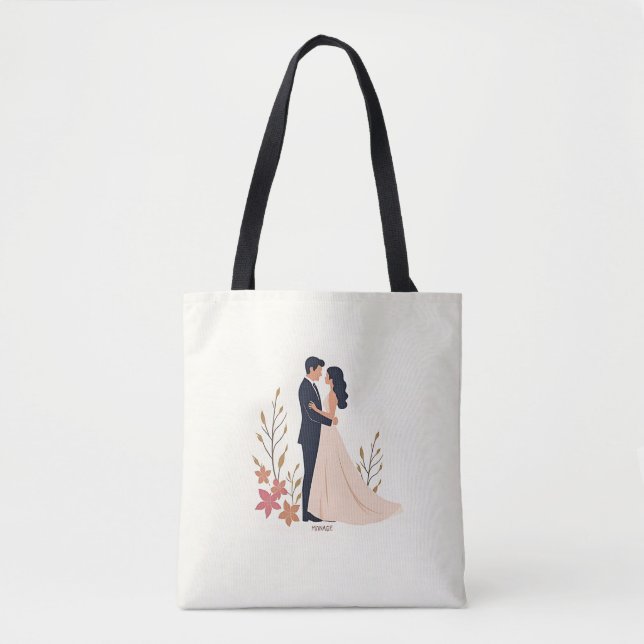 Einfache Alltags-Tasche – Wiederverwendbar & Styli (Vorderseite)