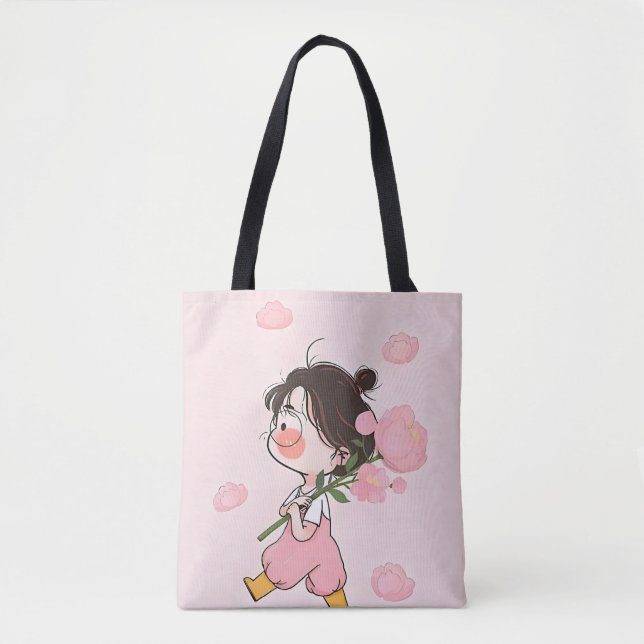Einfache Alltags-Tasche – Wiederverwendbar & Styli (Vorderseite)