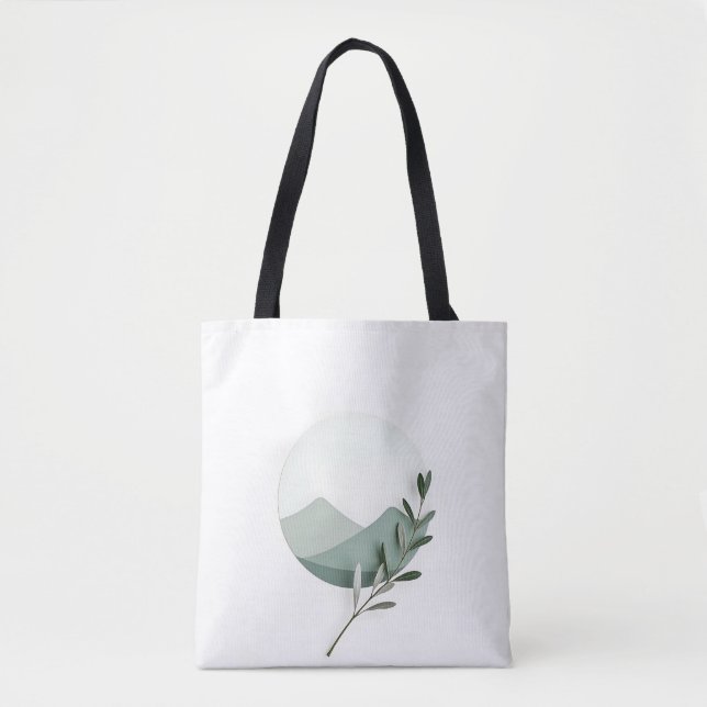 Einfache Alltags-Tasche – Wiederverwendbar & Styli (Vorderseite)