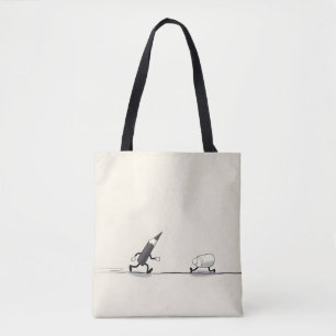 Einfache Alltags-Tasche – Wiederverwendbar & Styli