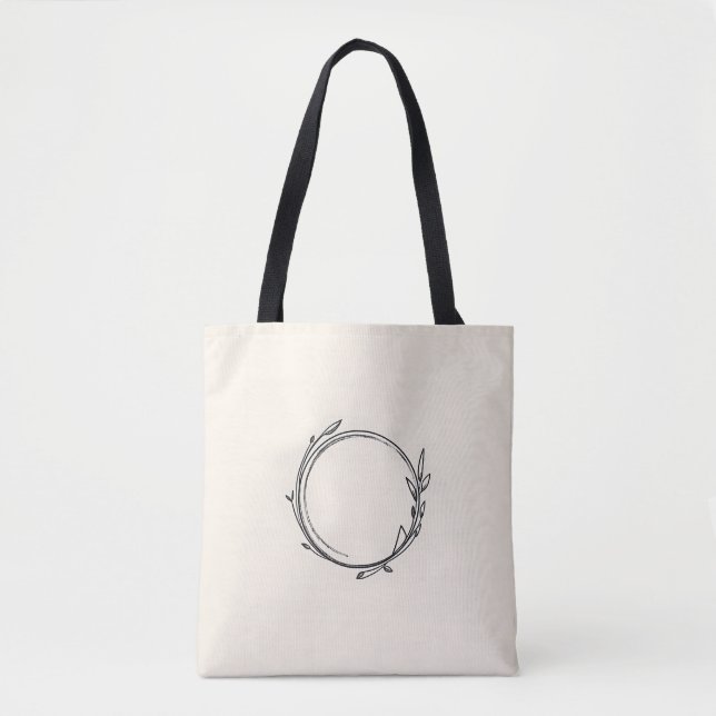Einfache Alltags-Tasche – Wiederverwendbar & Styli (Vorderseite)