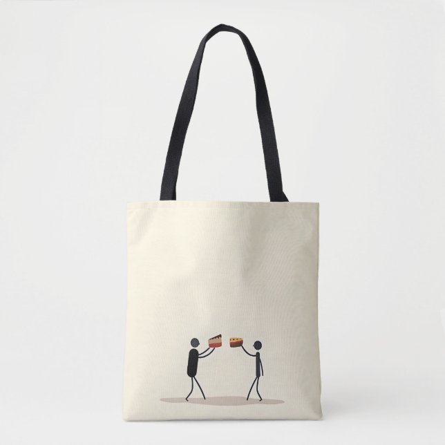 Einfache Alltags-Tasche – Wiederverwendbar & Styli (Vorderseite)