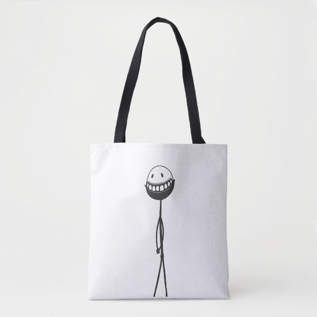 Einfache Alltags-Tasche – Wiederverwendbar & Styli (Vorderseite)