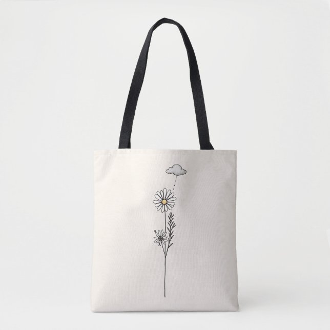 Einfache Alltags-Tasche – Wiederverwendbar & Styli (Vorderseite)