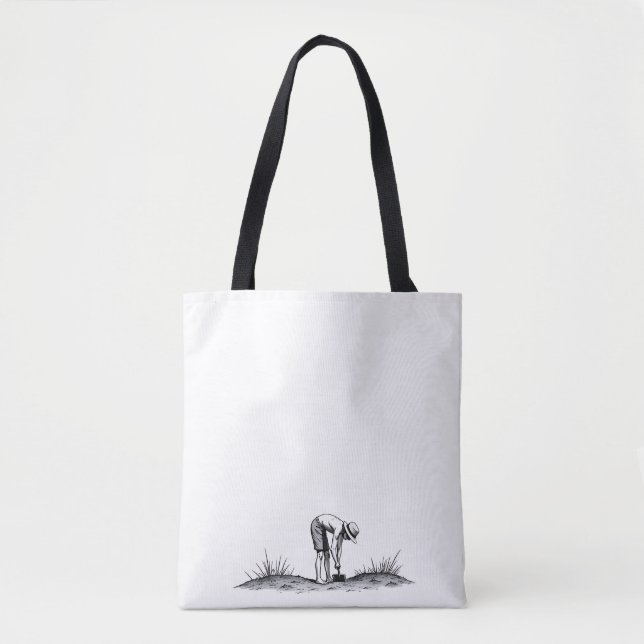 Einfache Alltags-Tasche – Wiederverwendbar & Styli (Vorderseite)