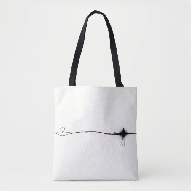 Einfache Alltags-Tasche – Wiederverwendbar & Styli (Vorderseite)
