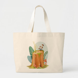 Einfache Alltags-Tasche – Wiederverwendbar & Styli Jumbo Stoffbeutel