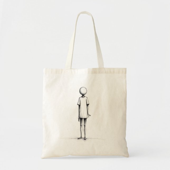 Einfache Alltags-Tasche – Wiederverwendbar & Styli Tragetasche (Vorne)