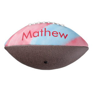Einfache Anfangsbuchstabe Monogramm tragen Sie Ihr Football