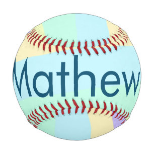 Einfache Anfangsbuchstaben Monogramm fügen Sie Ihr Baseball
