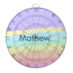 Einfache Anfangsbuchstaben Monogramm fügen Sie Ihr Dartscheibe