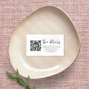 Einfache Angaben zum Hochzeitsgrad eines beliebige Begleitkarte