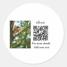 Einfache Angaben zum Tiernamen QR-Code hinzufügen