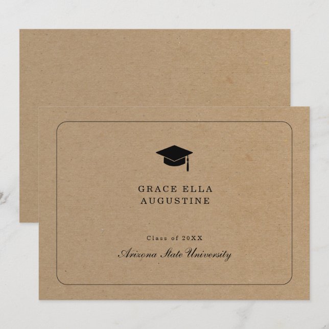 Einfache Ankündigung des Abschlusses - Kraftradunt (Vorne/Hinten)