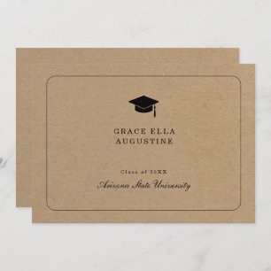 Einfache Ankündigung des Abschlusses - Kraftradunt